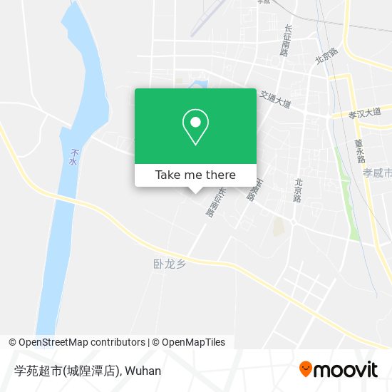 学苑超市(城隍潭店) map