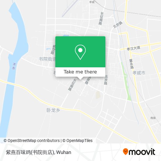 紫燕百味鸡(书院街店) map