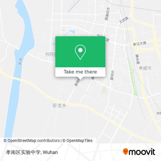 孝南区实验中学 map