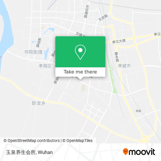 玉泉养生会所 map