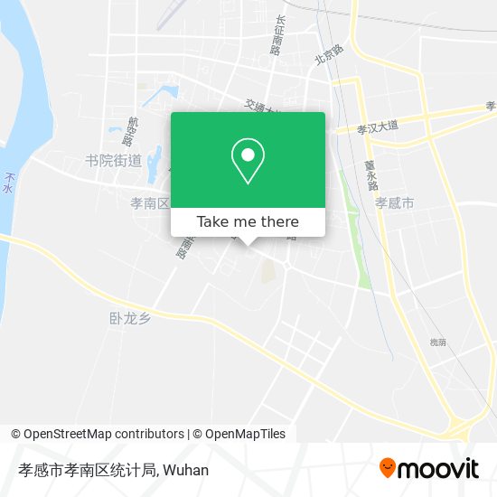 孝感市孝南区统计局 map