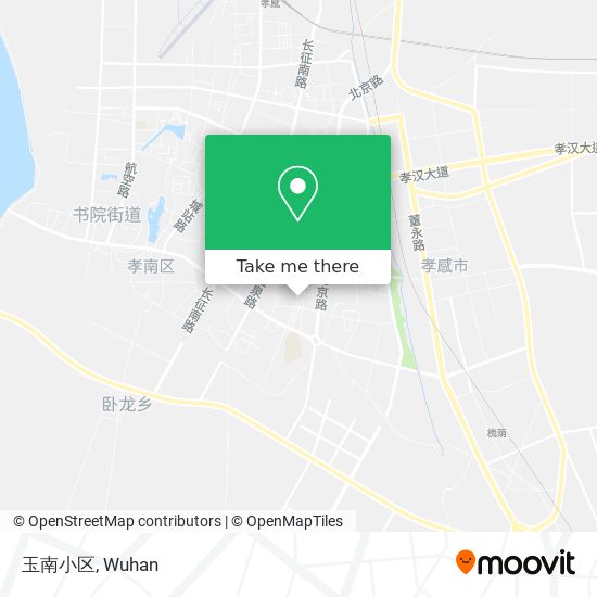 玉南小区 map