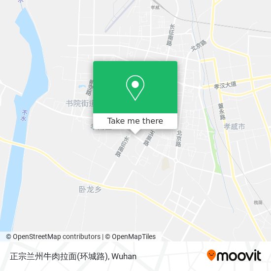 正宗兰州牛肉拉面(环城路) map