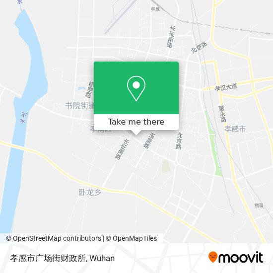 孝感市广场街财政所 map