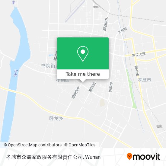 孝感市众鑫家政服务有限责任公司 map