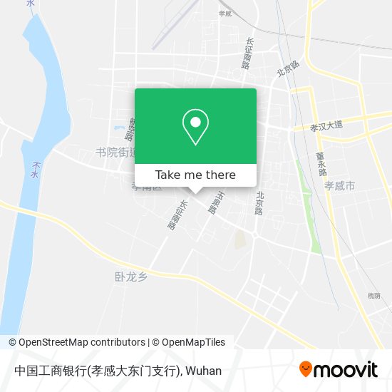 中国工商银行(孝感大东门支行) map