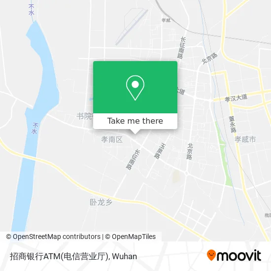 招商银行ATM(电信营业厅) map