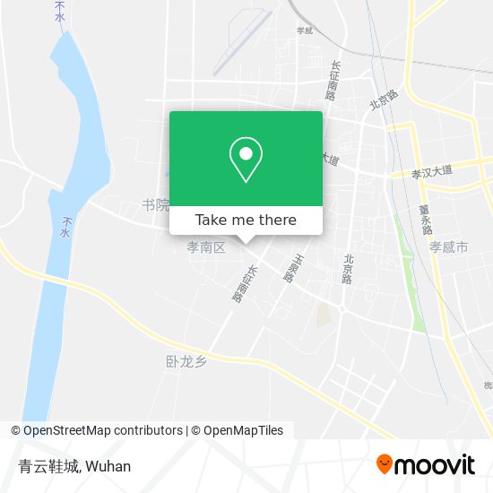青云鞋城 map