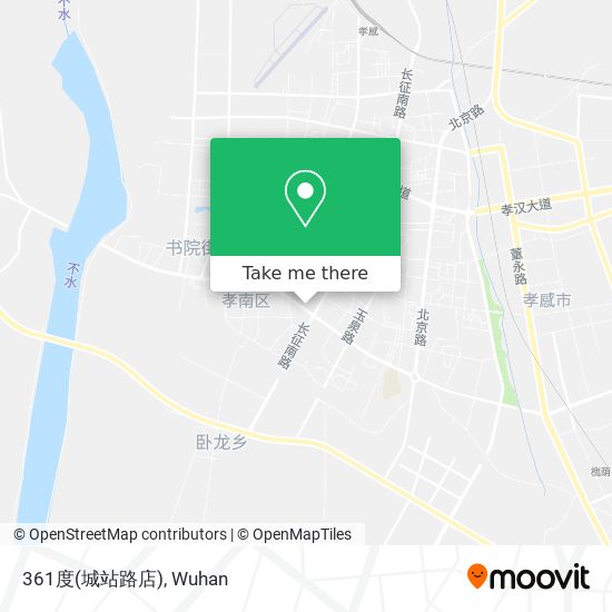 361度(城站路店) map