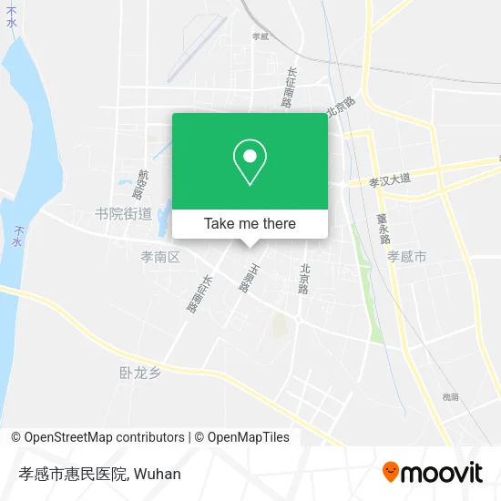 孝感市惠民医院 map
