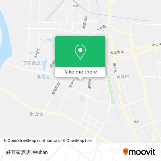 好宜家酒店 map