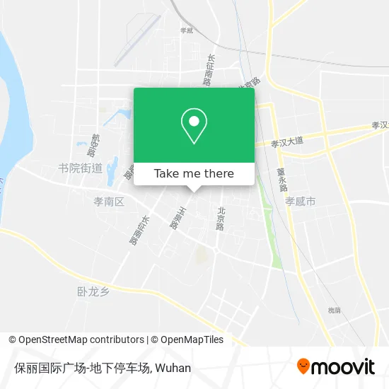 保丽国际广场-地下停车场 map