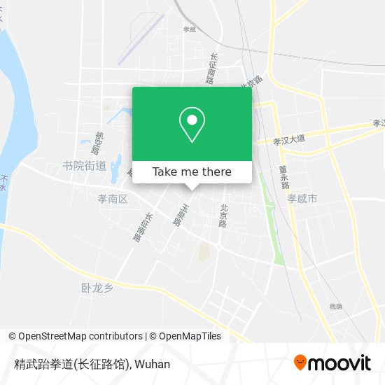 精武跆拳道(长征路馆) map