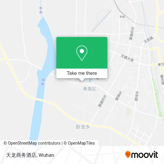 天龙商务酒店 map