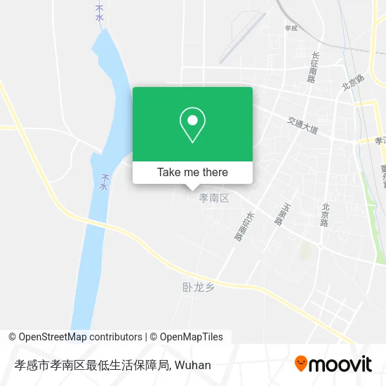 孝感市孝南区最低生活保障局 map