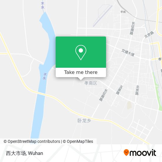 西大市场 map