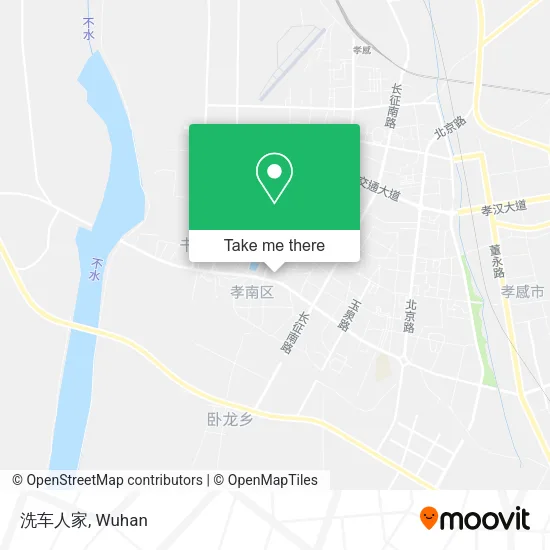洗车人家 map
