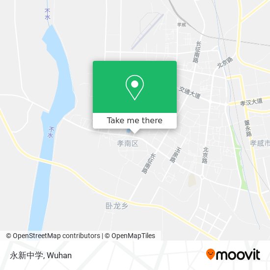 永新中学 map