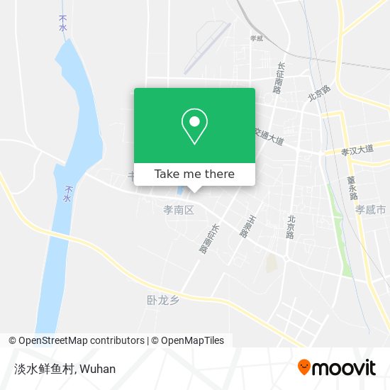 淡水鲜鱼村 map
