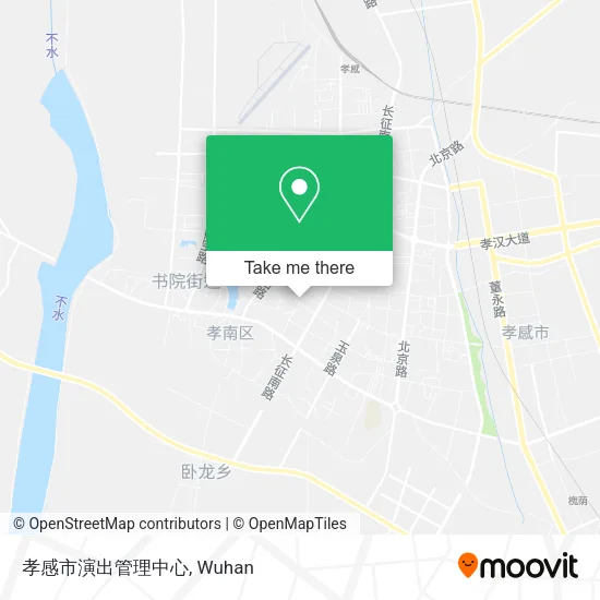 孝感市演出管理中心 map