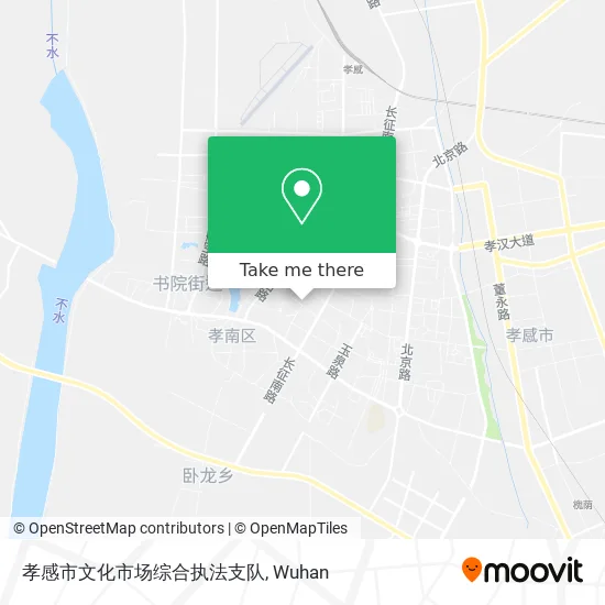 孝感市文化市场综合执法支队 map