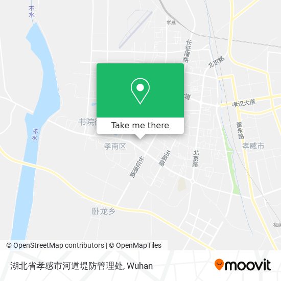 湖北省孝感市河道堤防管理处 map