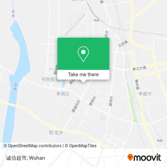 诚信超市 map