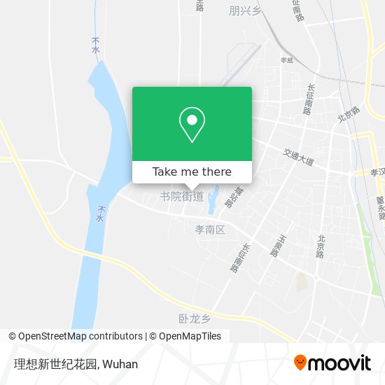 理想新世纪花园 map