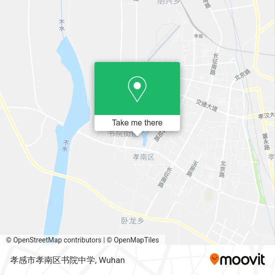 孝感市孝南区书院中学 map