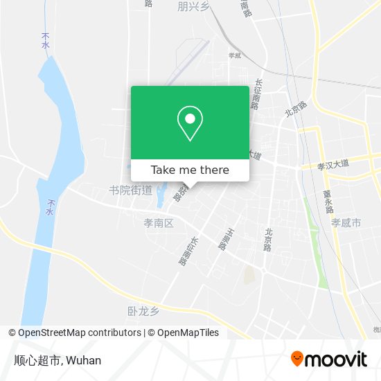 顺心超市 map
