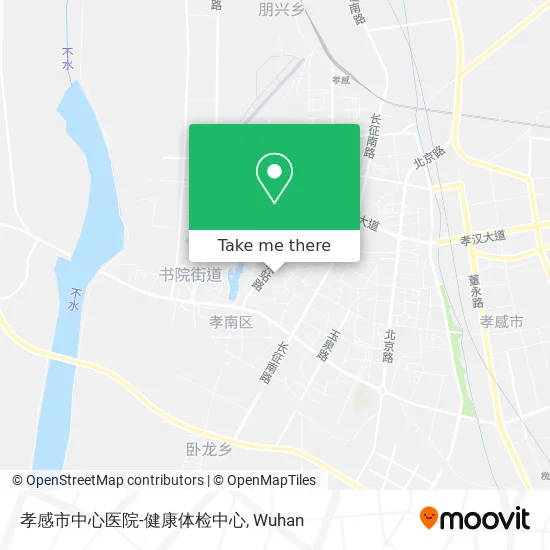 孝感市中心医院-健康体检中心 map