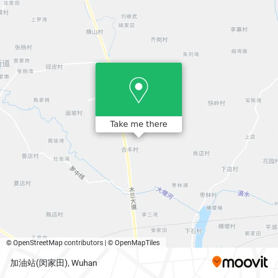 加油站(闵家田) map