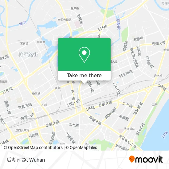 后湖南路 map