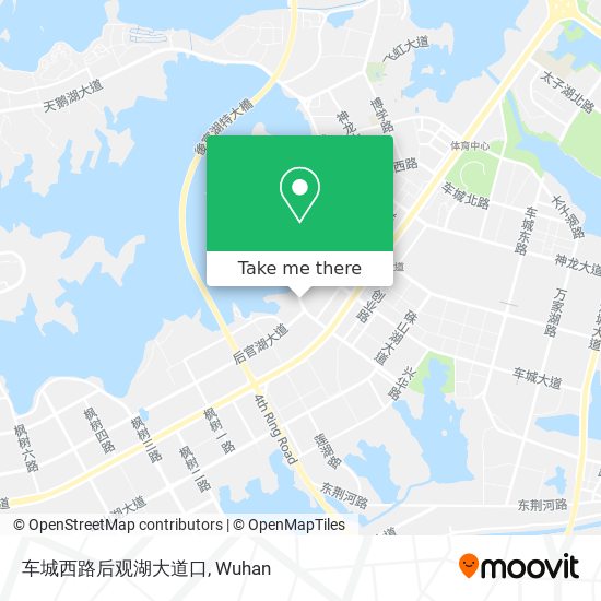 车城西路后观湖大道口 map