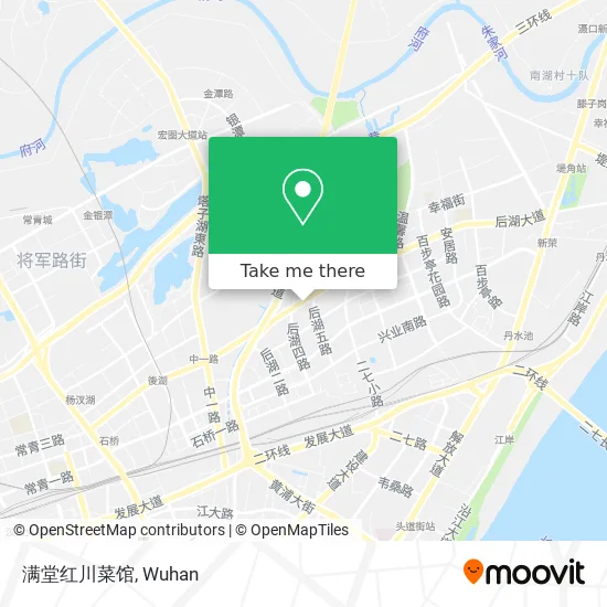 满堂红川菜馆 map