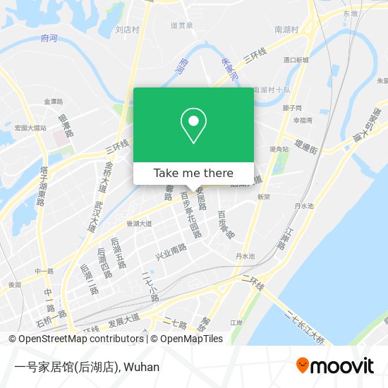 一号家居馆(后湖店) map