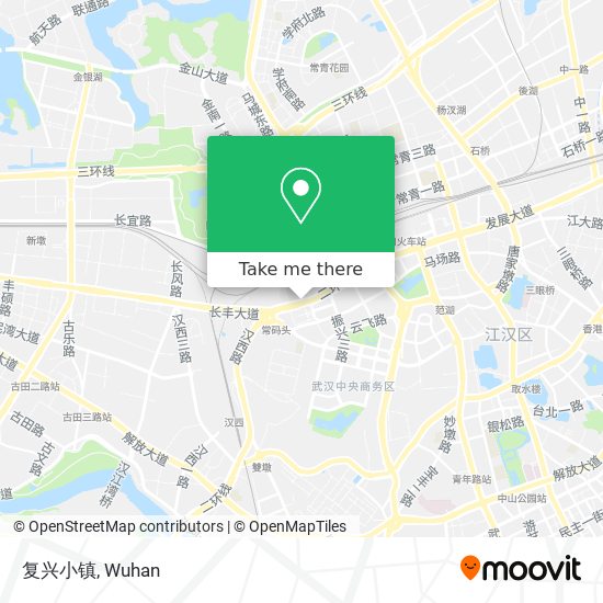 复兴小镇 map