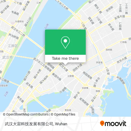 武汉大宙科技发展有限公司 map