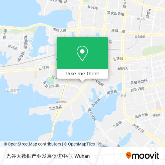 光谷大数据产业发展促进中心 map