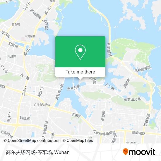 高尔夫练习场-停车场 map