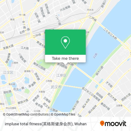 impluse total fitness(英格斯健身会所) map