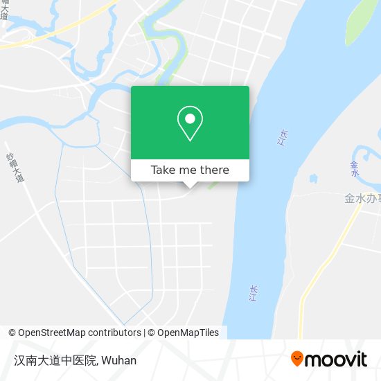 汉南大道中医院 map