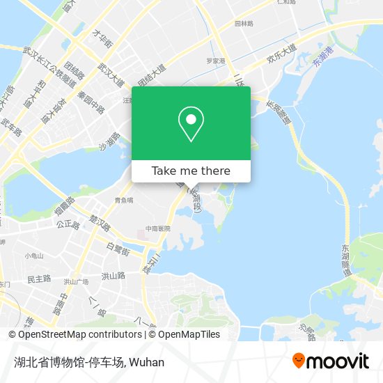 湖北省博物馆-停车场 map