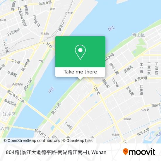 804路(临江大道德平路-南湖路江南村) map