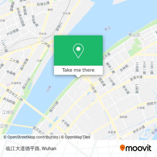 临江大道德平路 map
