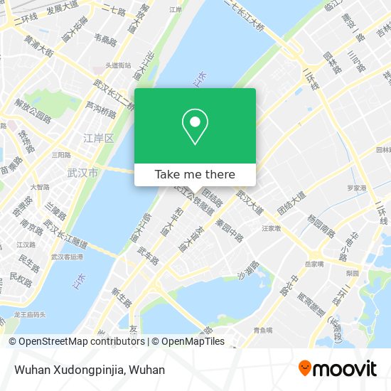 Wuhan Xudongpinjia map