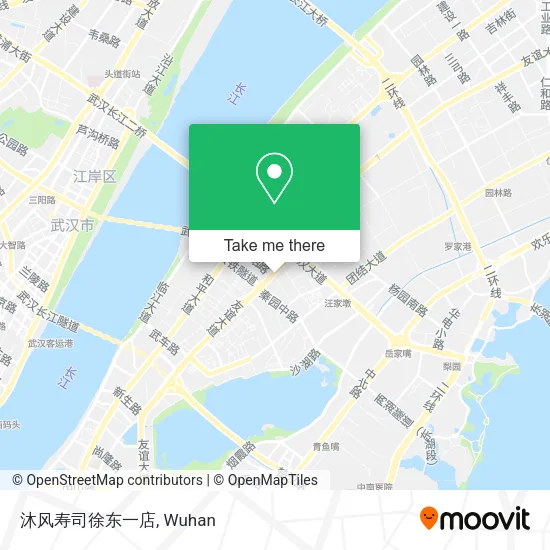 沐风寿司徐东一店 map