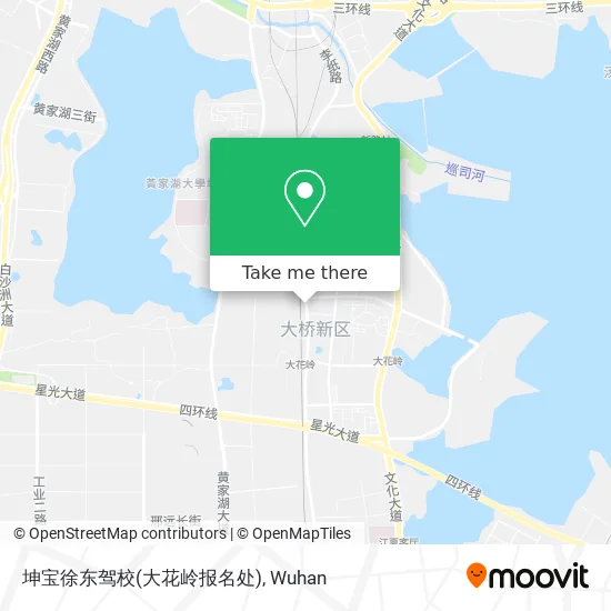 坤宝徐东驾校(大花岭报名处) map