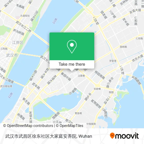 武汉市武昌区徐东社区大家庭安养院 map