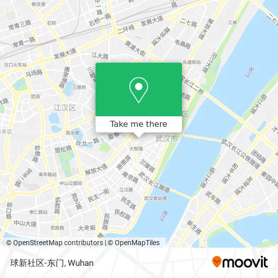 球新社区-东门 map